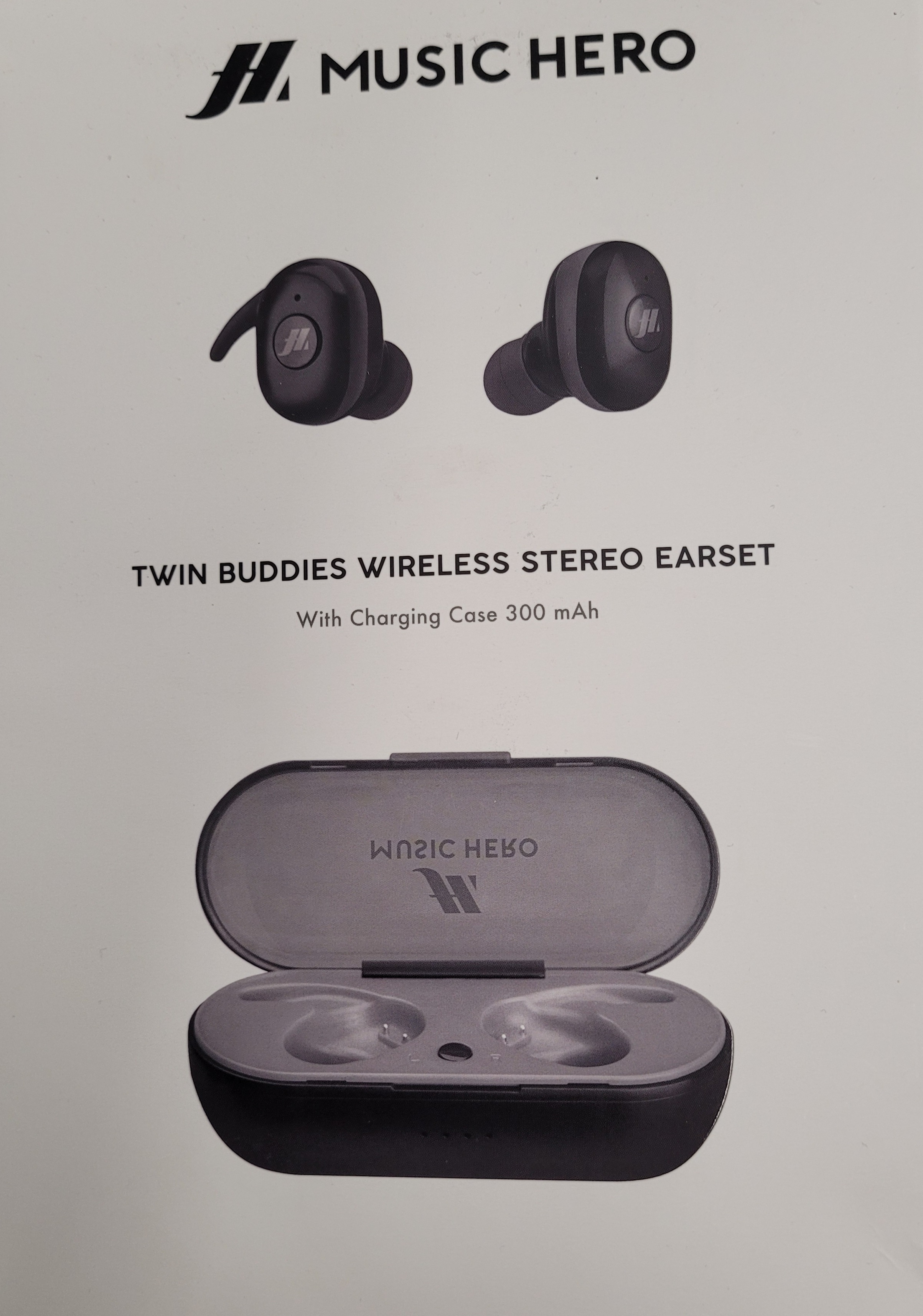 SBS Twin Buddies Wireless Stereo In-Ear-Kopfhörer schwarz MHEARBTTWSNORK