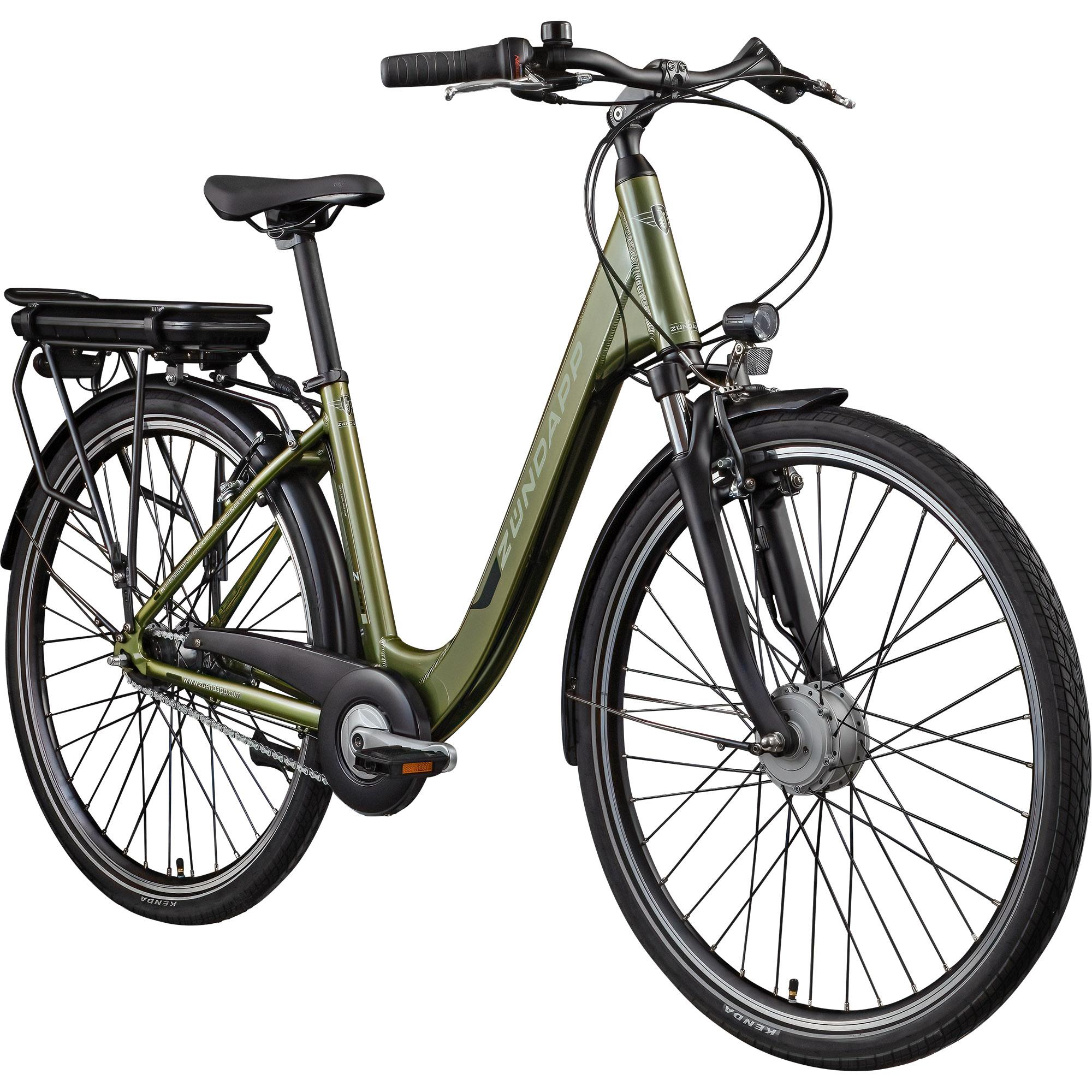 woom fahrrad kaufen berlin EXPLORE 5 Jungle Green Bosch-CX-GEN3 Size:Medkum iXS Trigger X 2.0