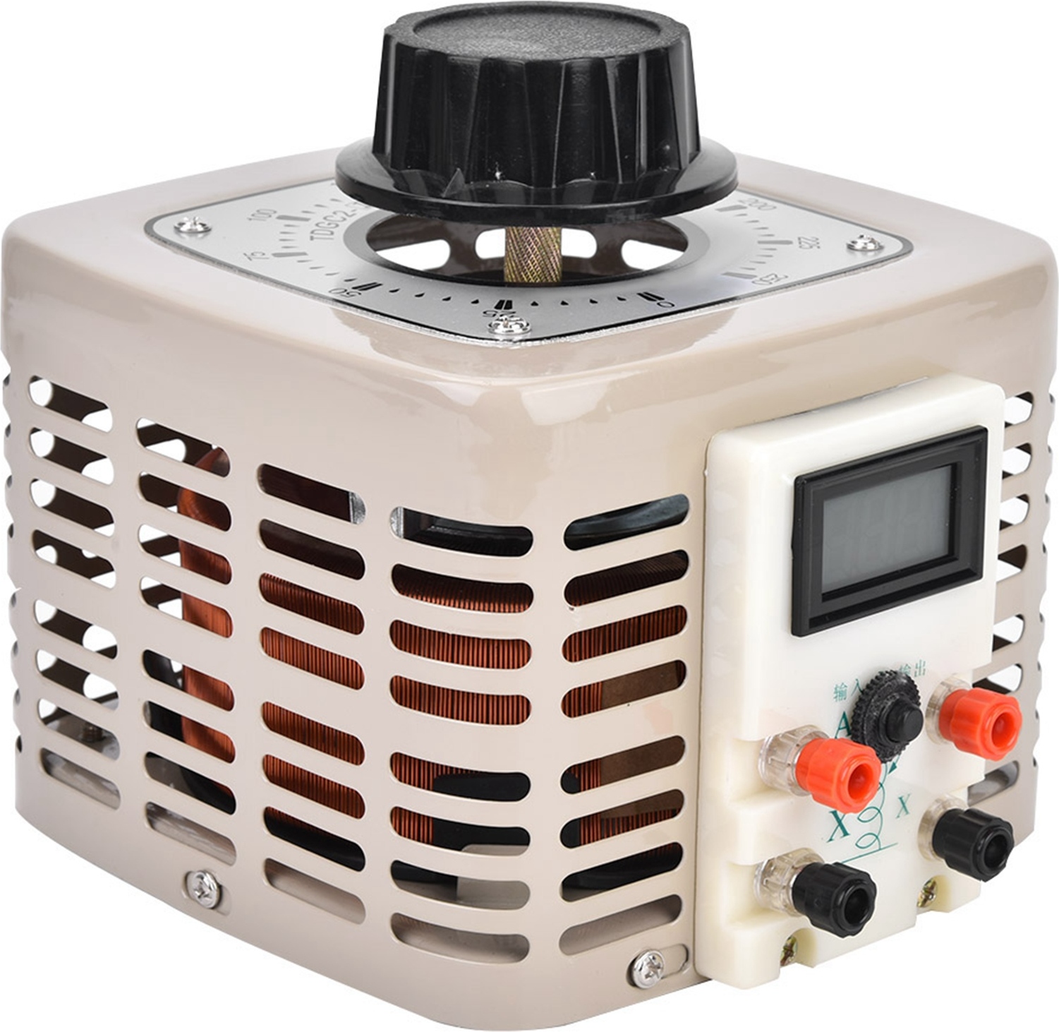 Cocosity TDGC2?1KVA Kontaktspannungsregler 220V 4A AC Spannungsumwandlungsgerät TDGC2-1KVA