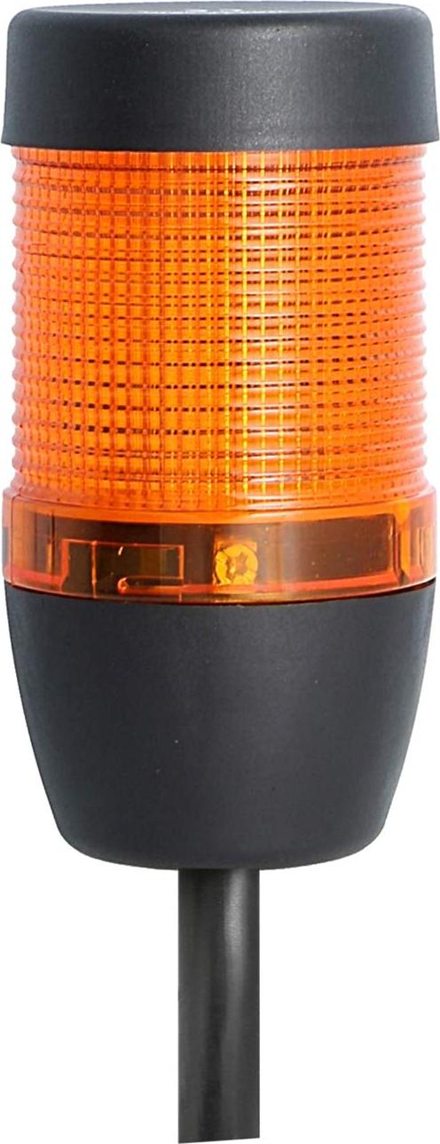 STEX24 Signalsäule gelb, 50mm, 24V AC/DC, LED-Dauerlicht Kabel 2,5 Meter, SS50-OB1/24 124 Anschlusstechnik: 128019