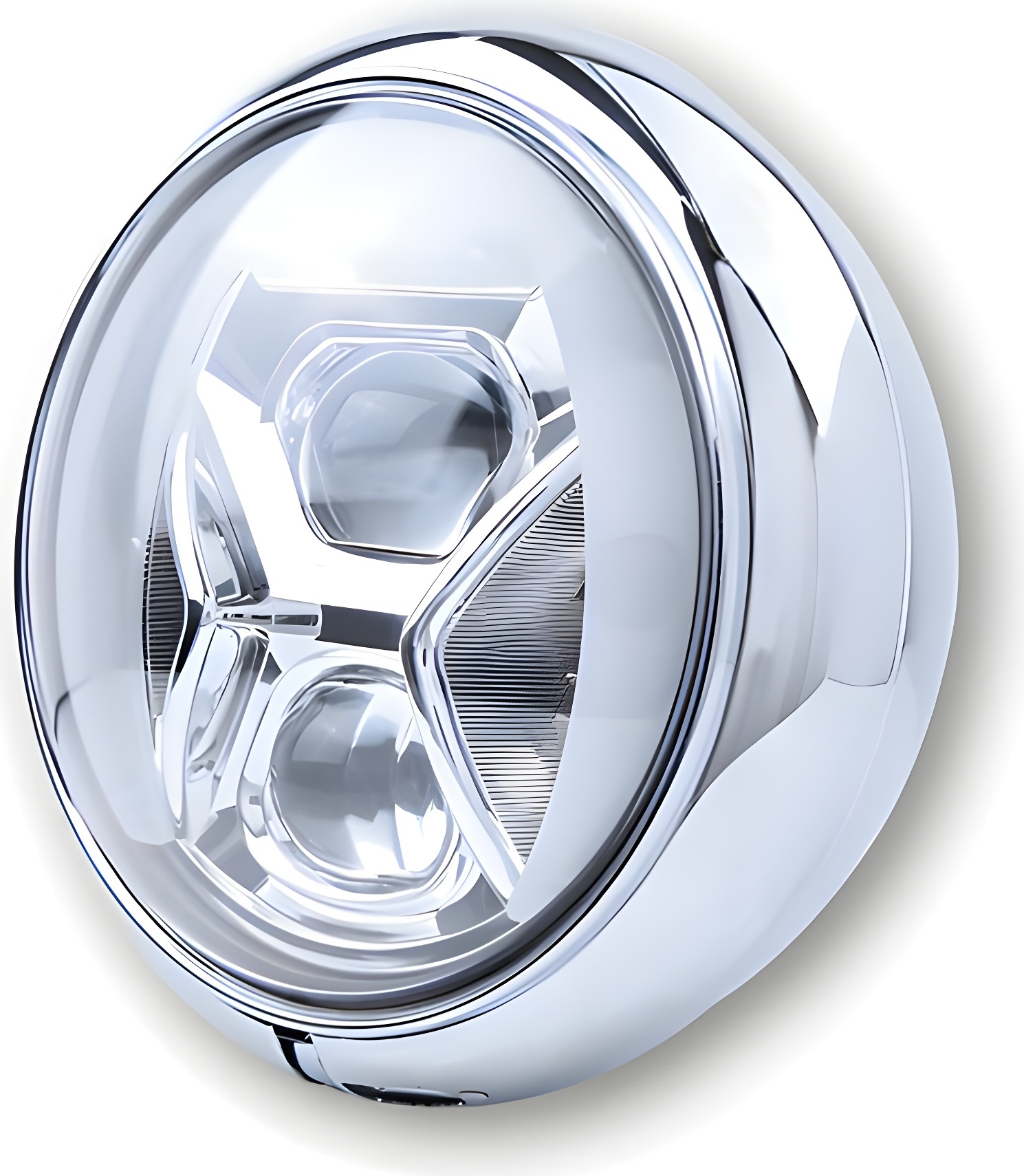 HIGHSIDER 7 Zoll LED Scheinwerfer HD-STYLE TYP 8 mit TFL, Kurvenlicht für 223-240