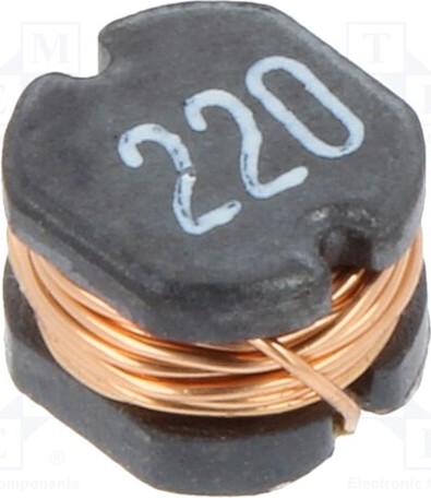 TNE 1x Drossel: Draht SMD -40÷125°C 22uH ±20% 680mA TCK-132 Ringdrosseln 378m _1GH_TCK-132