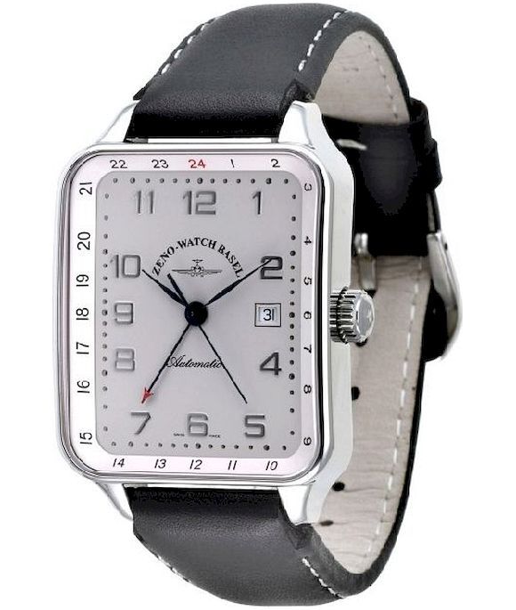 Zeno-Watch - Náramkové hodinky - Pánske - SQ Retro - 163GMT-e2