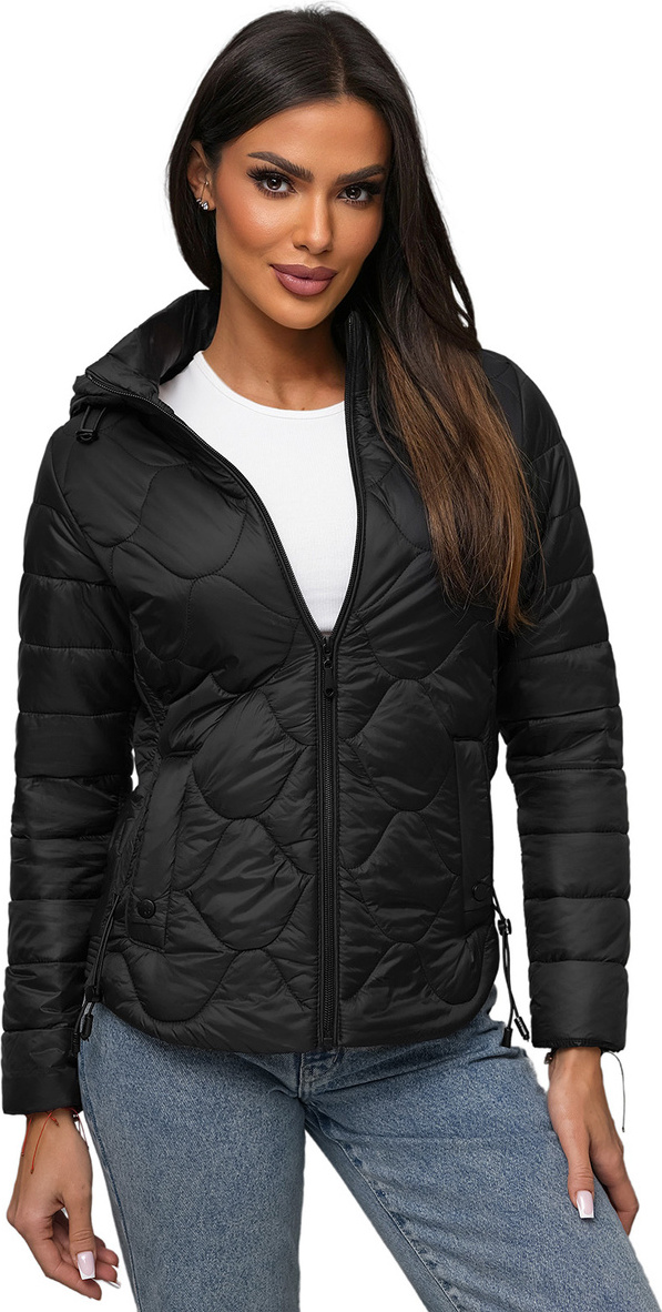 Damen Jacke Schwarz OZONEE JS/16M9239/392 S