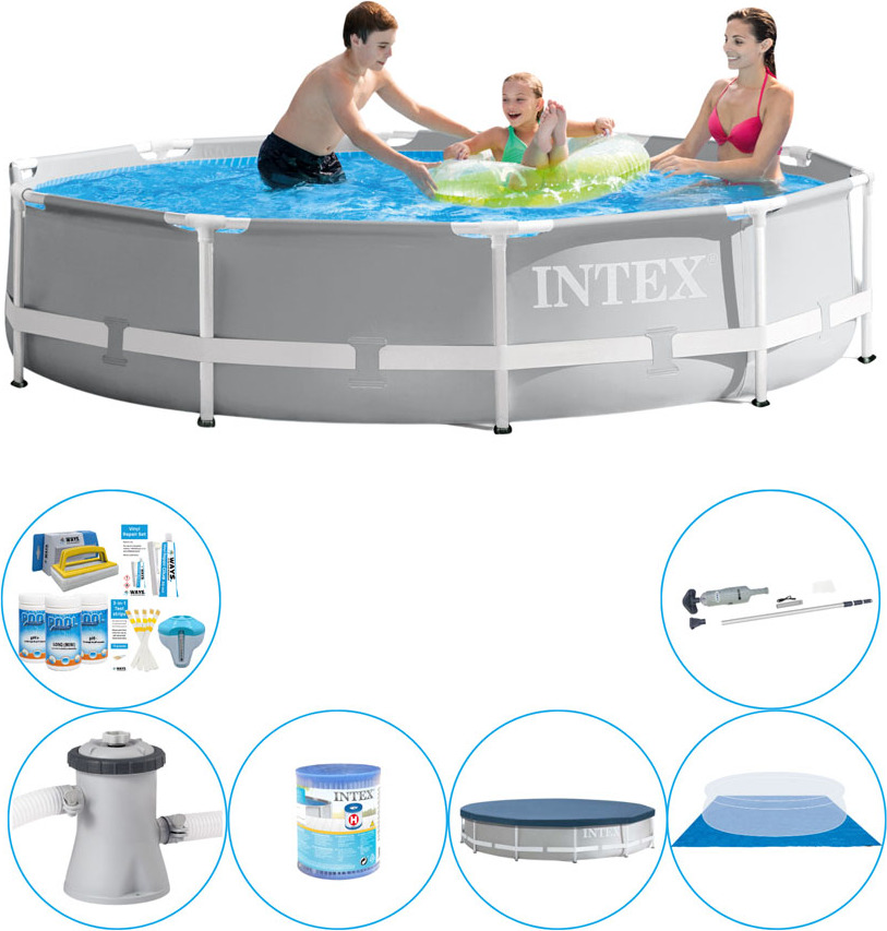 Bazén s rámom Intex Prism Pool Deluxe Angebot - 305x76 cm