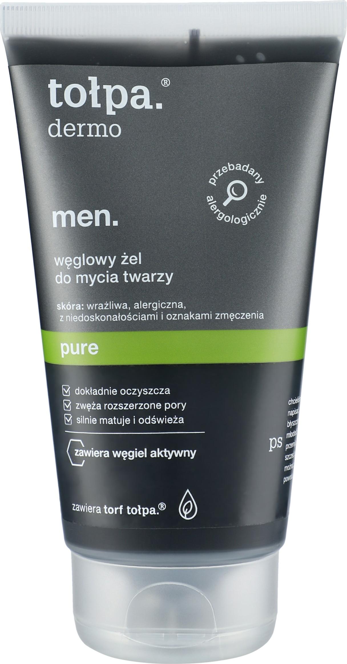 Topa Dermo Face Pure el do Mycia Twarzy z Wglem Aktywnym