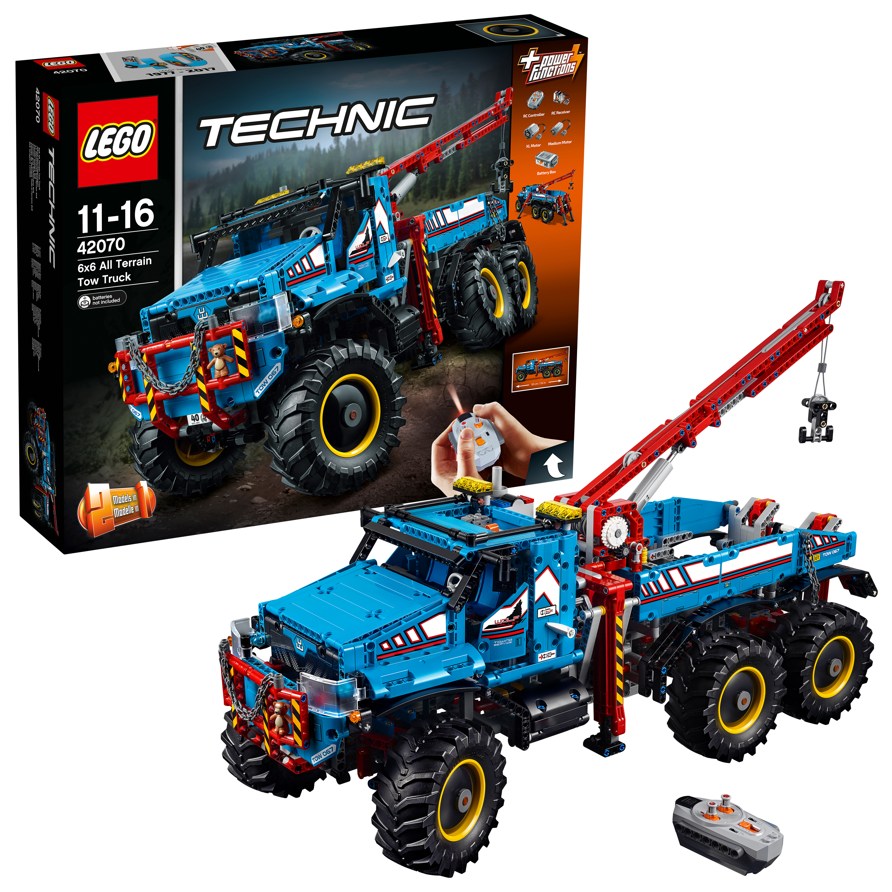 LEGO® Technik 42070 Allrad-Abschleppwagen neu ovp 