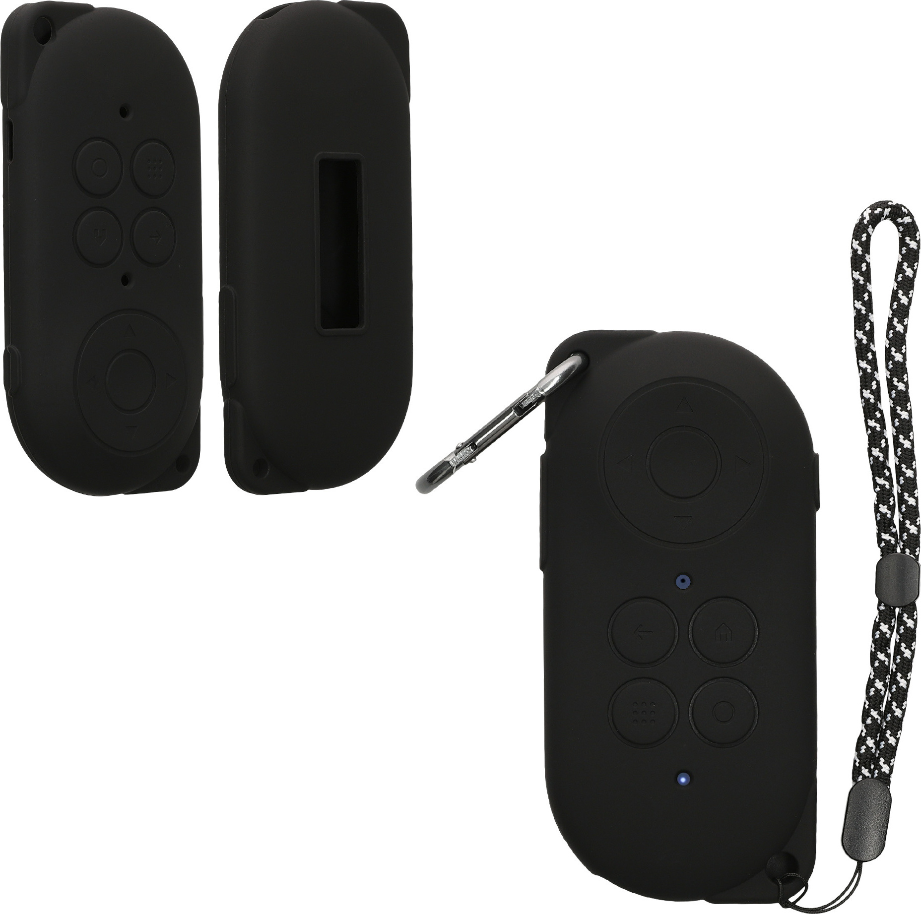 kwmobile Hülle Fernbedienung kompatibel mit Rokid Station (AR Glasses) Hülle - Silikon Case für TV Zubehör in Schwarz KWM000025NO001C