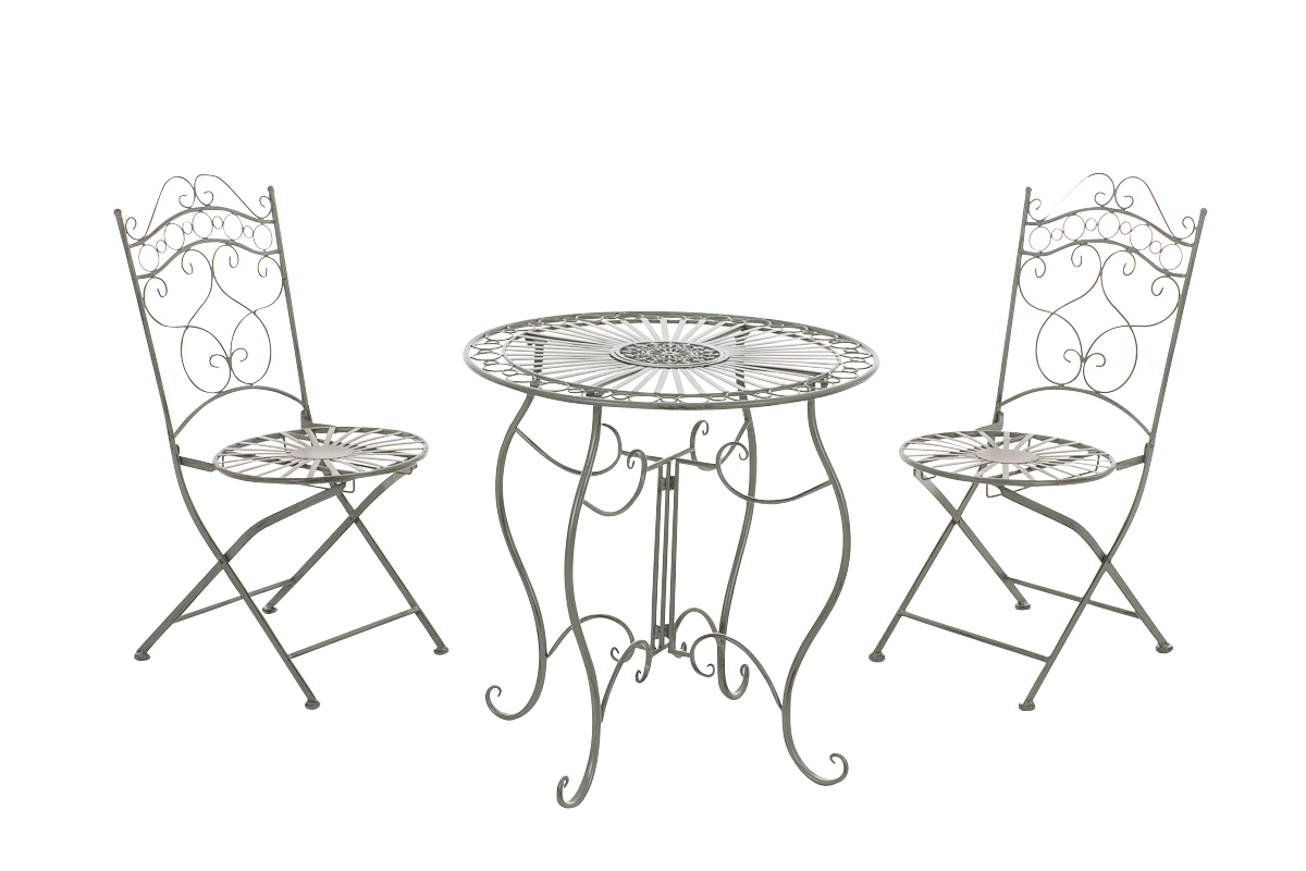 CLP Sedacia súprava Indra, starožitná zelená