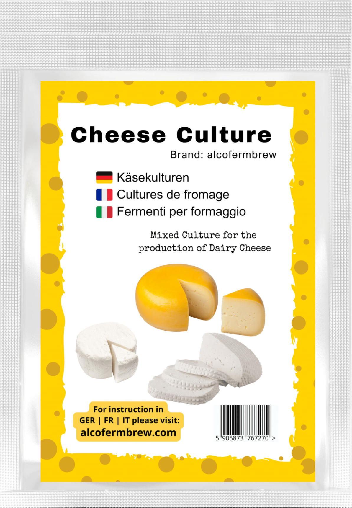 Käsekultur Allzweck – Käsekulturen, Bakterienkulturen für