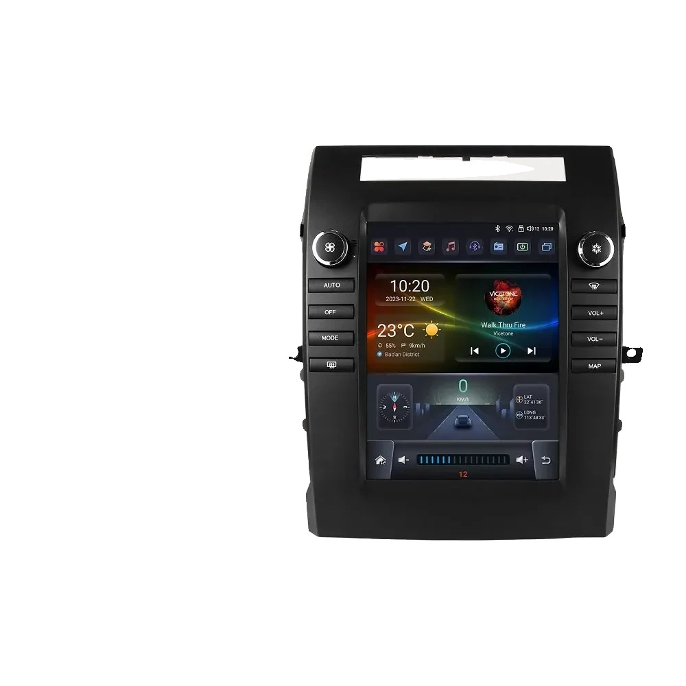 Autorádio so systémom Android 13, 9,7" displej, 8-jadrový procesor, S8-4G 8-jadrový 8G 128G