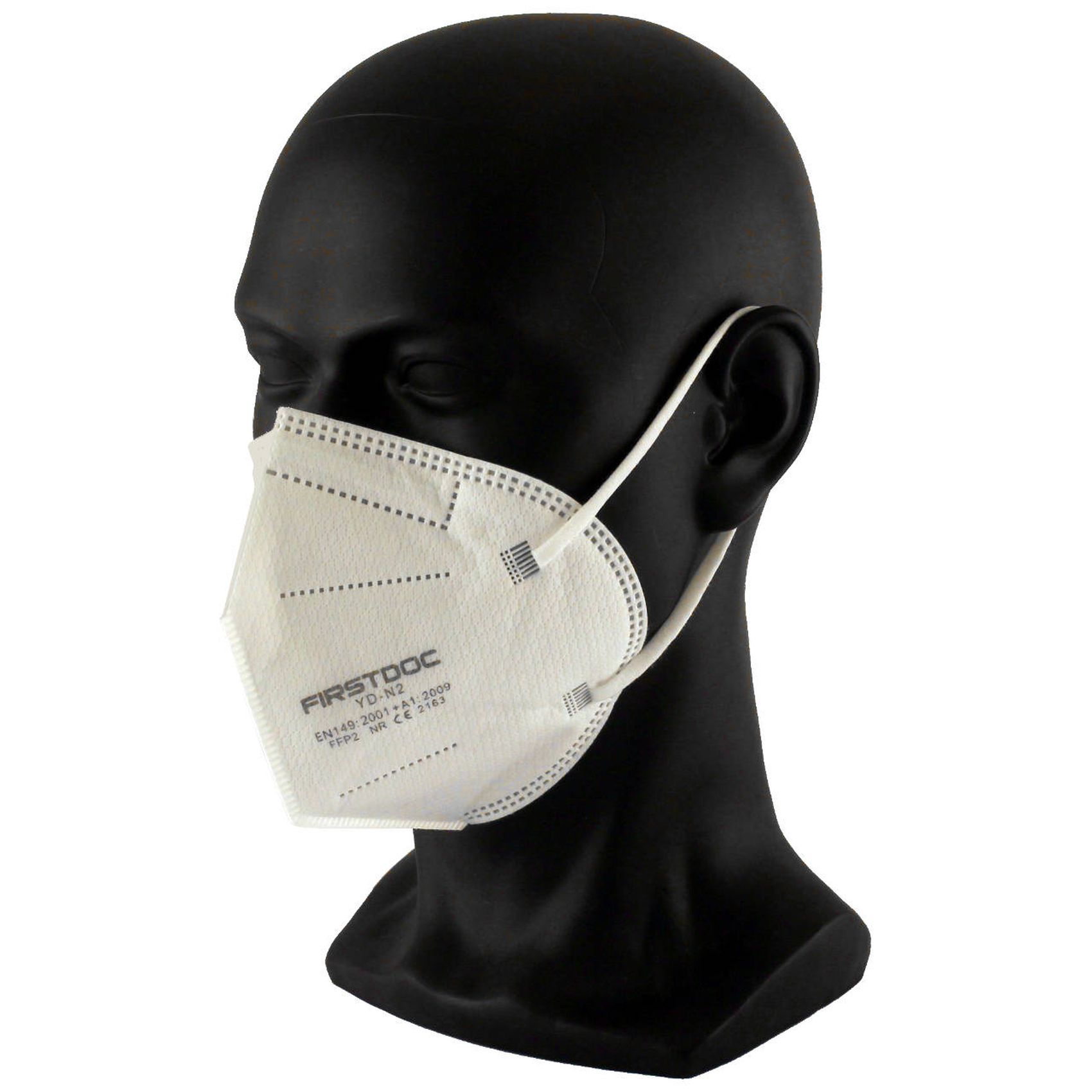FirstDoc FFP2 5-dielna sada respirátorová maska maska na tvár ochrana úst nosa certifikát CE 2163