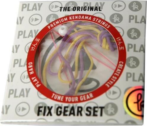 Promo Kendama Set von Saiten Nr. 3 Lila / Gelb Kendama Europe 2003 4,99