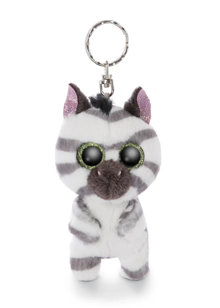 NICI Glubschis Schlüsselanhänger Zebra Mankalita 9cm 46943