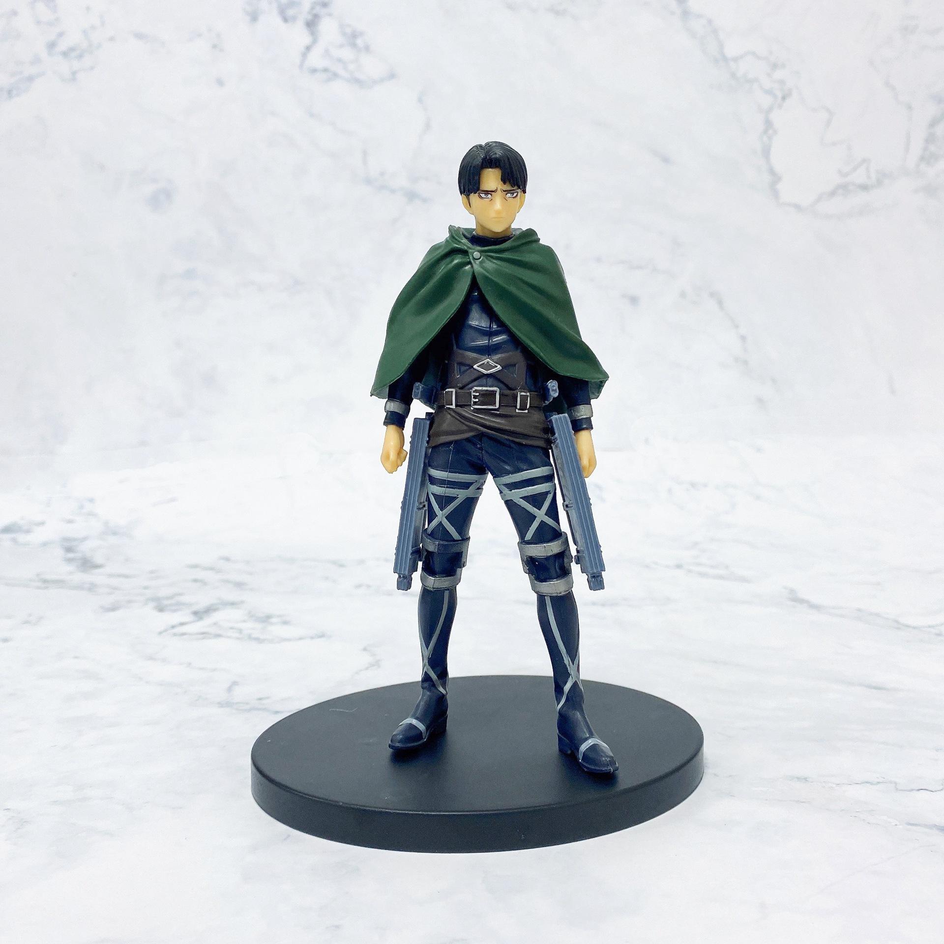 Generics 16cm Anime Attack on Titan Action Figuren Levi Eren Mikasa Figur