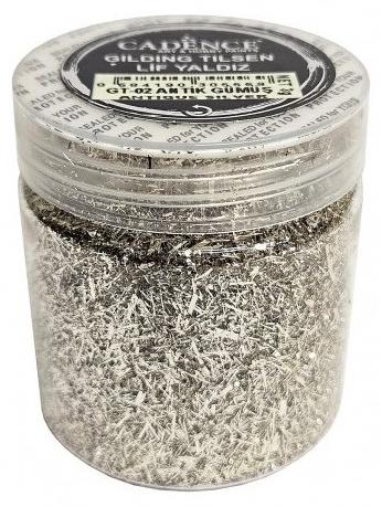 Cadence Metallic Schnipsel Basteln Gilding Tilsen GT-01 Silver 01 219 0001 0003