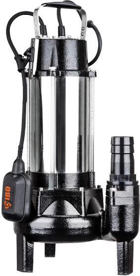 IBO | Tauchpumpe WQ 1500 - Edelstahl - Hochleistungsfähig - Für Abwasser und Regenwasser