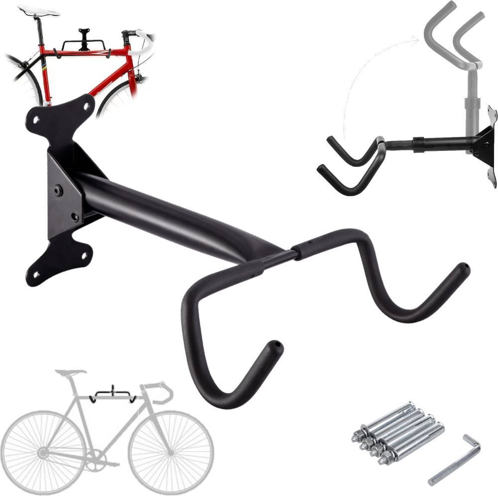 RAION Fahrradhalterung Faltbarer Fahrradhalter Wandmontierter Fahrradhalter Haken