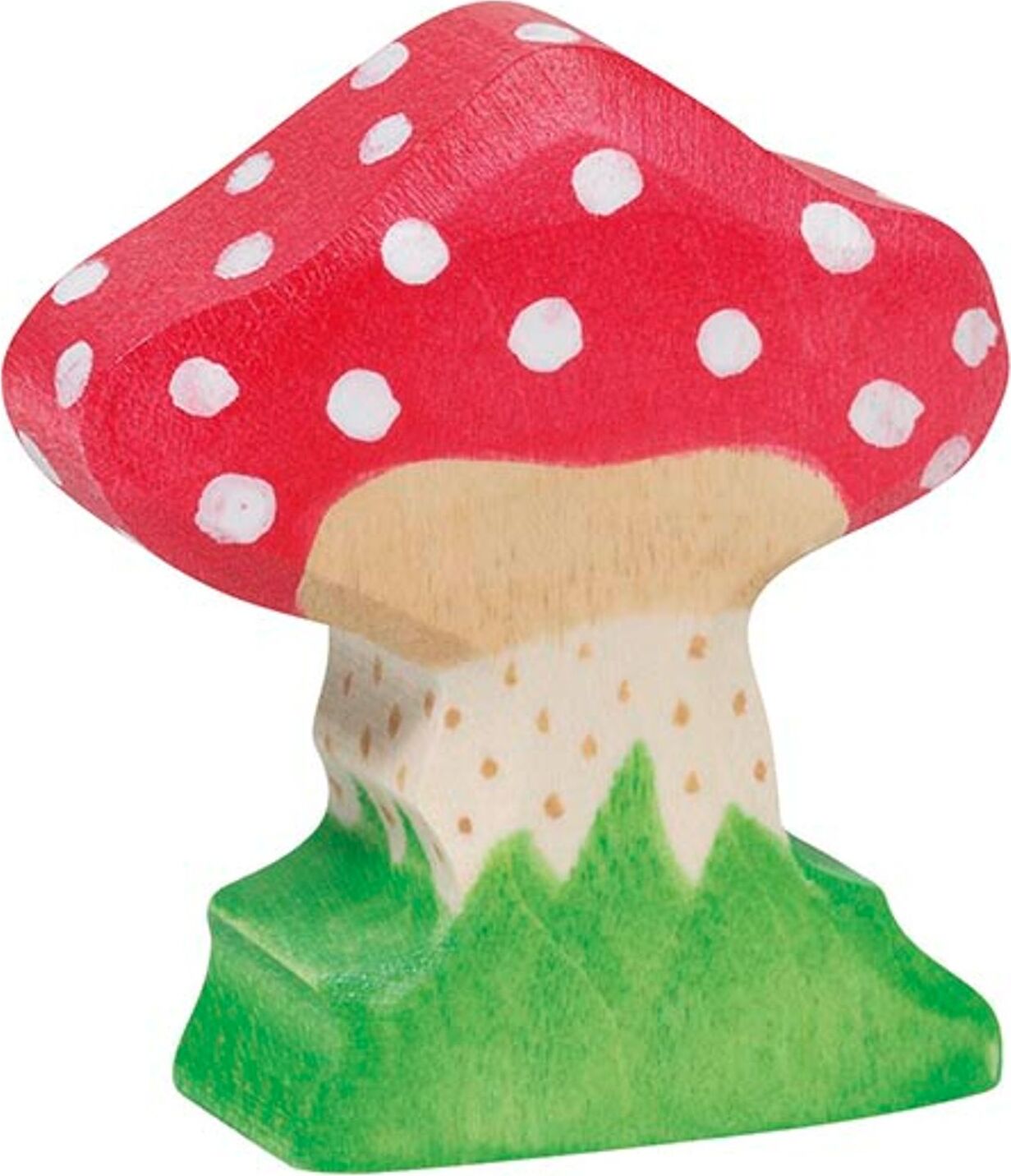 HOLZTIGER Fliegenpilz aus Holz 80233