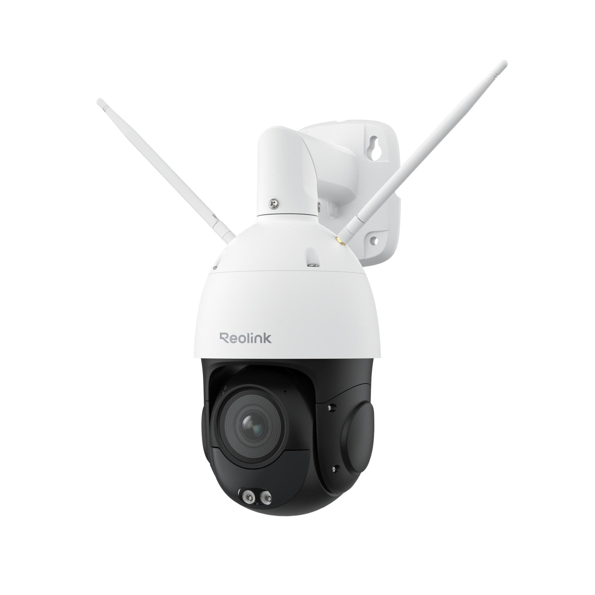 Reolink RLC-823S1W, 4K 8MP dvojpásmová WiFi 6 PTZ monitorovacia kamera, 360° pokrytie, inteligentná detekcia, automatické sledovanie, 5x optický zoom, farebné nočné videnie