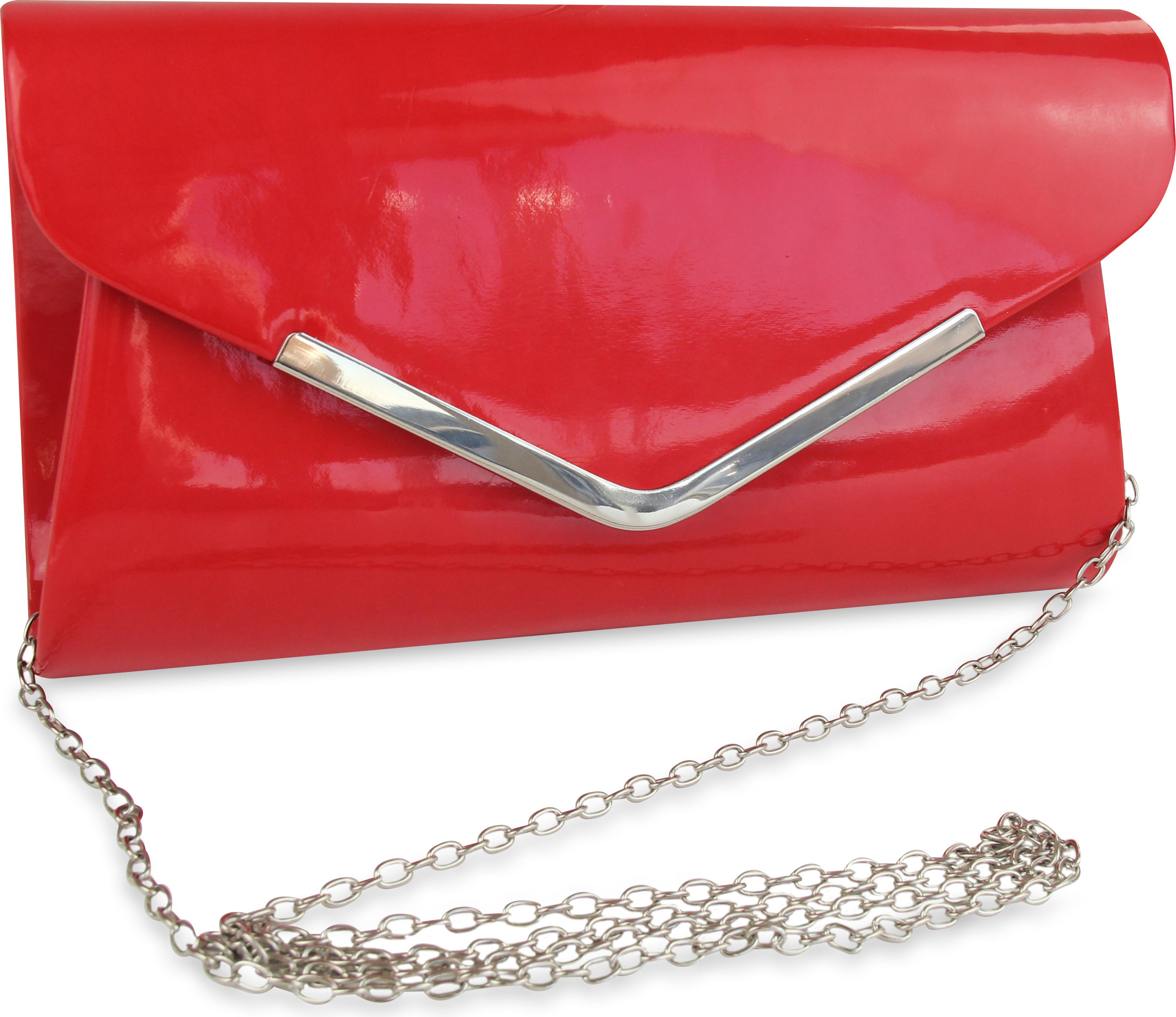 Frentree Clutch Abendtasche Damen in Rot