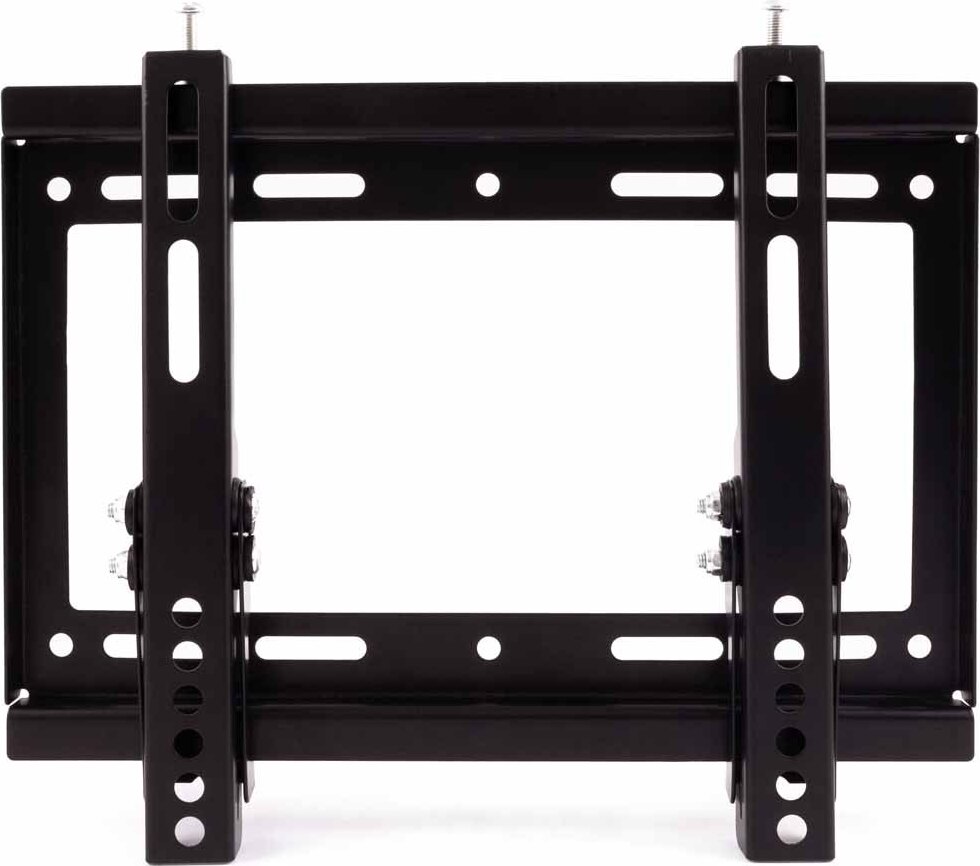 CoolBox COO-TVSTAND-02, 106,7 cm (42"), 50 x 80 mm, 200 x 215 mm, 0 - 12°, Metall, Schwarz