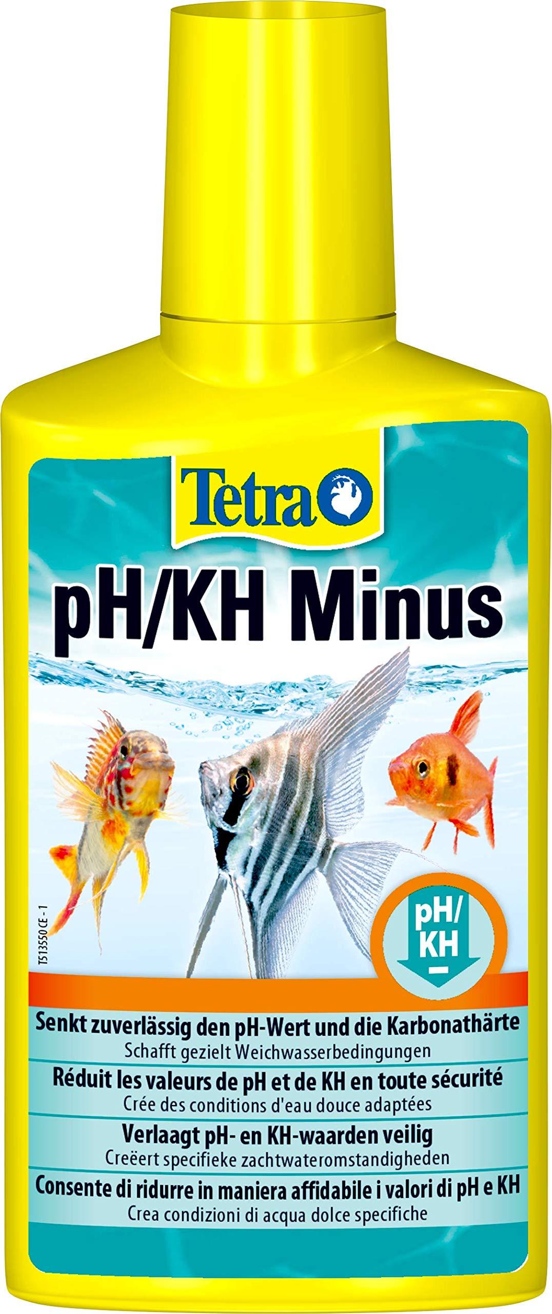 Tetra pH/KH Minus (Wasseraufbereiter zur kontrollierten Senkung der pH- und KH-Werte), 250 ml Flasche 771475