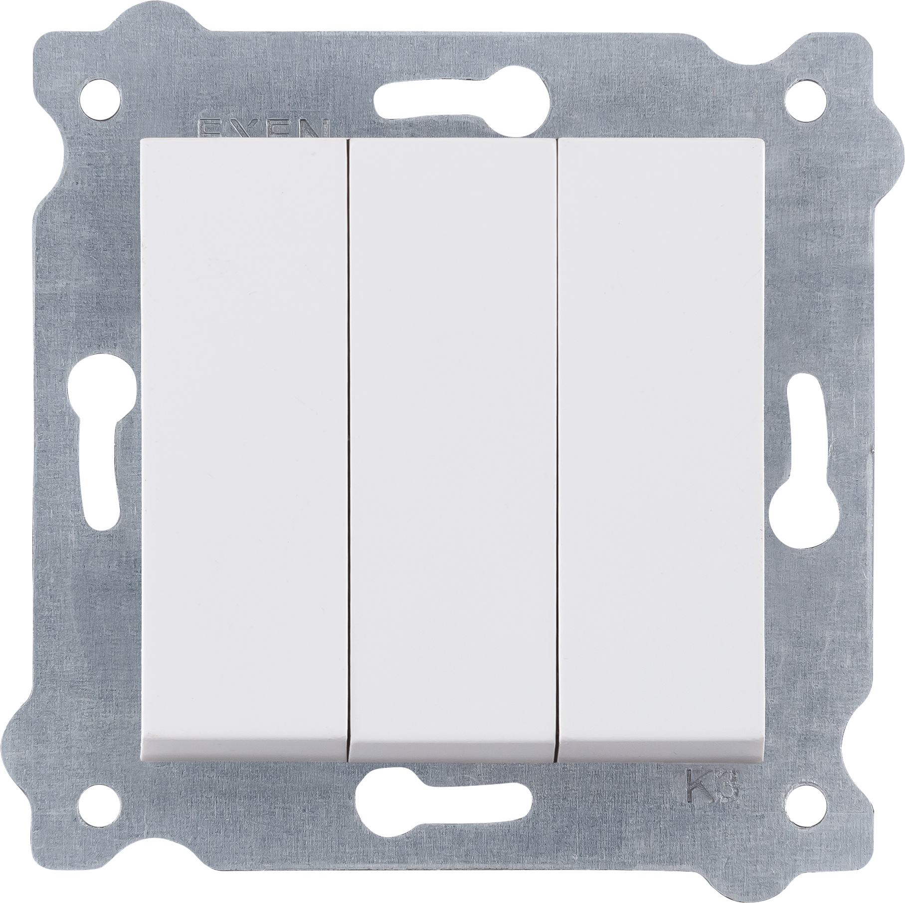 Dreifachschalter Weiß 213/01E EXEN