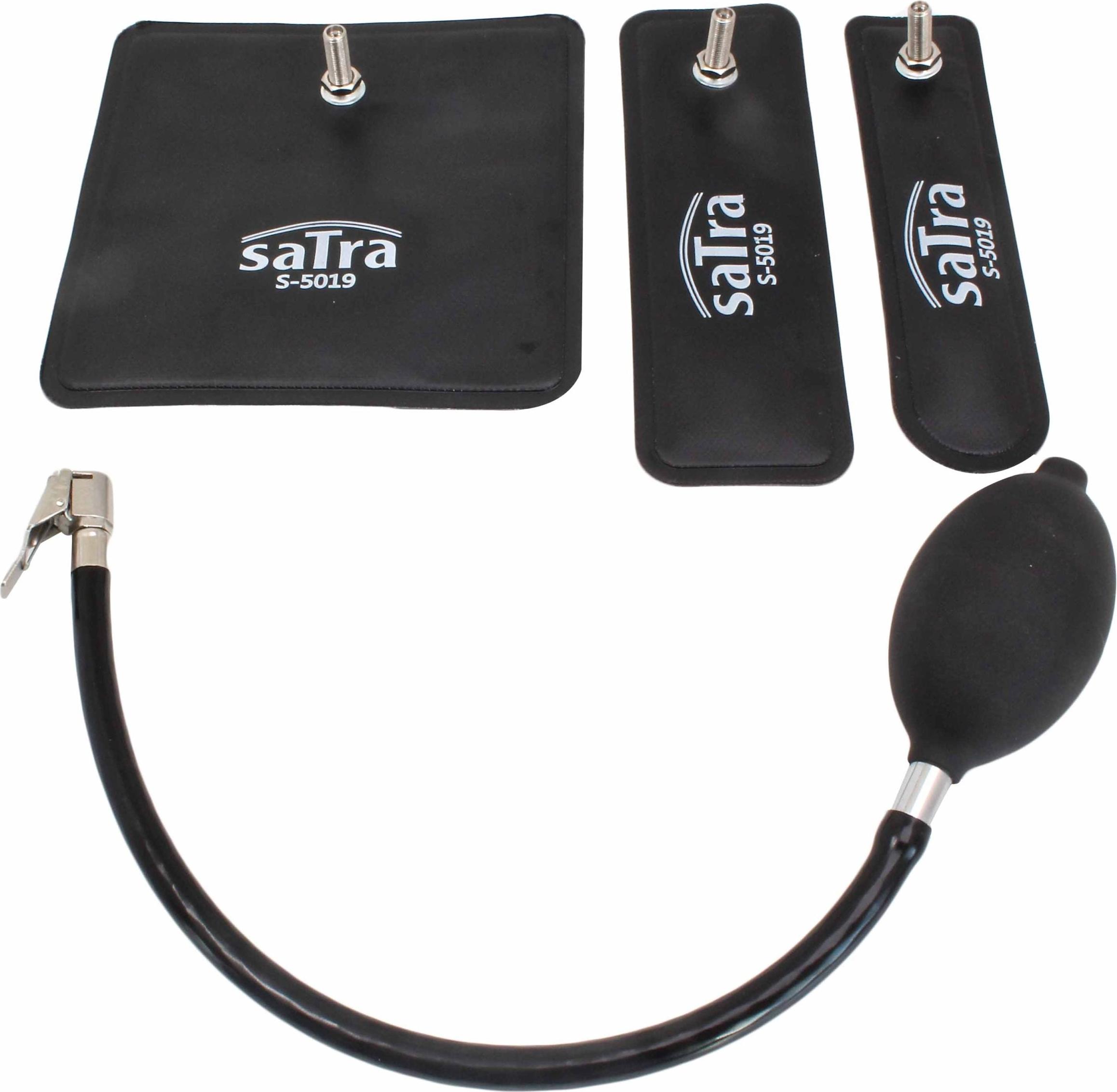 Satrap SATRA | Montagekissen, 4tlg, bis 150kg, Schwarz, Hebekissen, Luftkissenheber Belastung S-5019