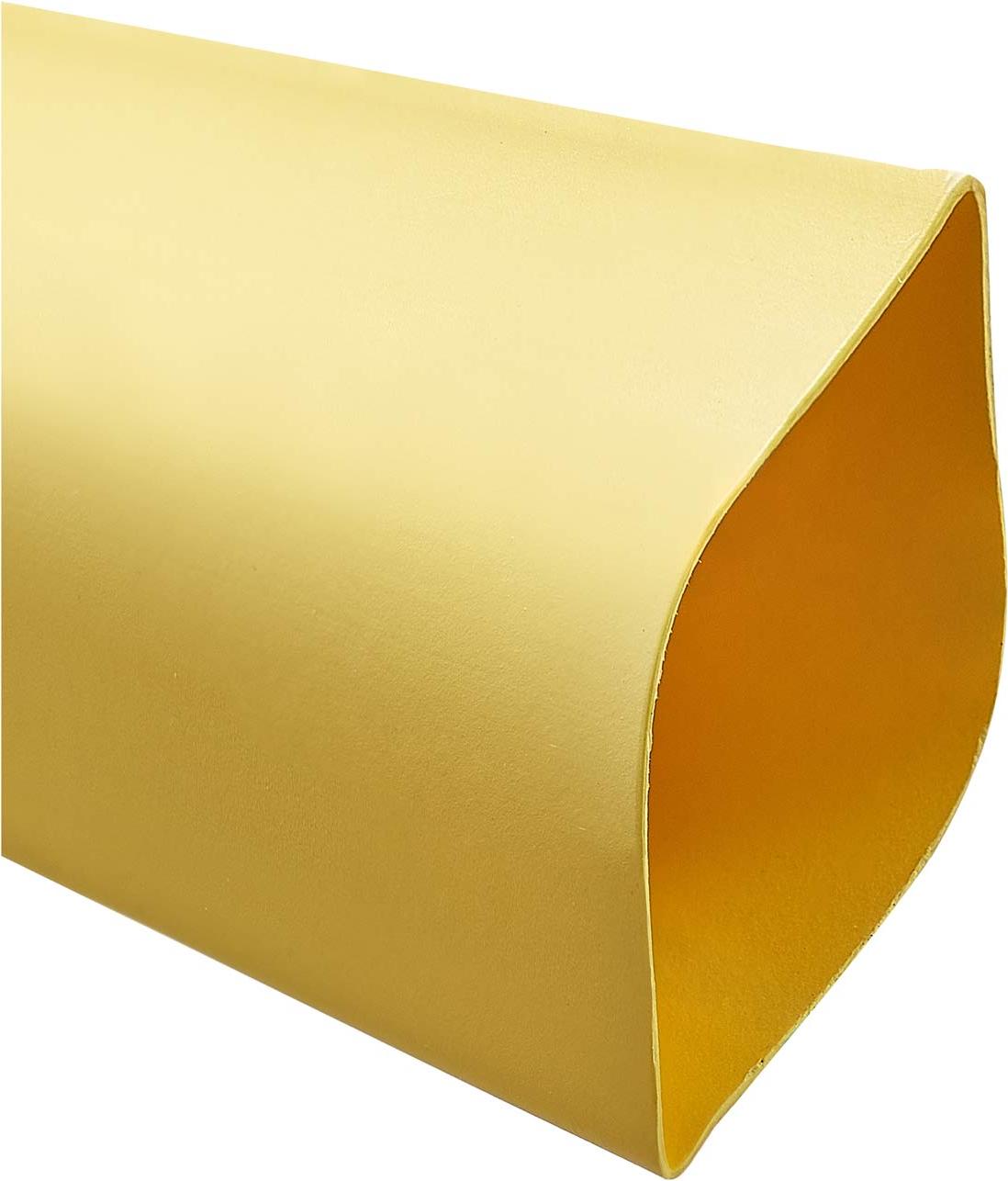 STEX24 Schrumpfschlauch 2:1, Rolle mit 15,0m, gelb 102,0/50,8mm, 4 Zoll, WSR2 Schrumpftemperatur mind. 110°C, 136102