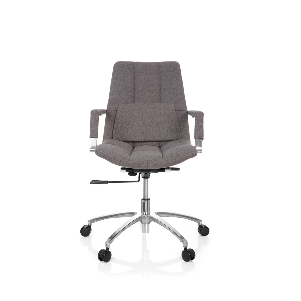 hjh OFFICE Home Office Kancelárska stolička SARANTO Kancelárska stolička s podrúčkami Látková otočná stolička