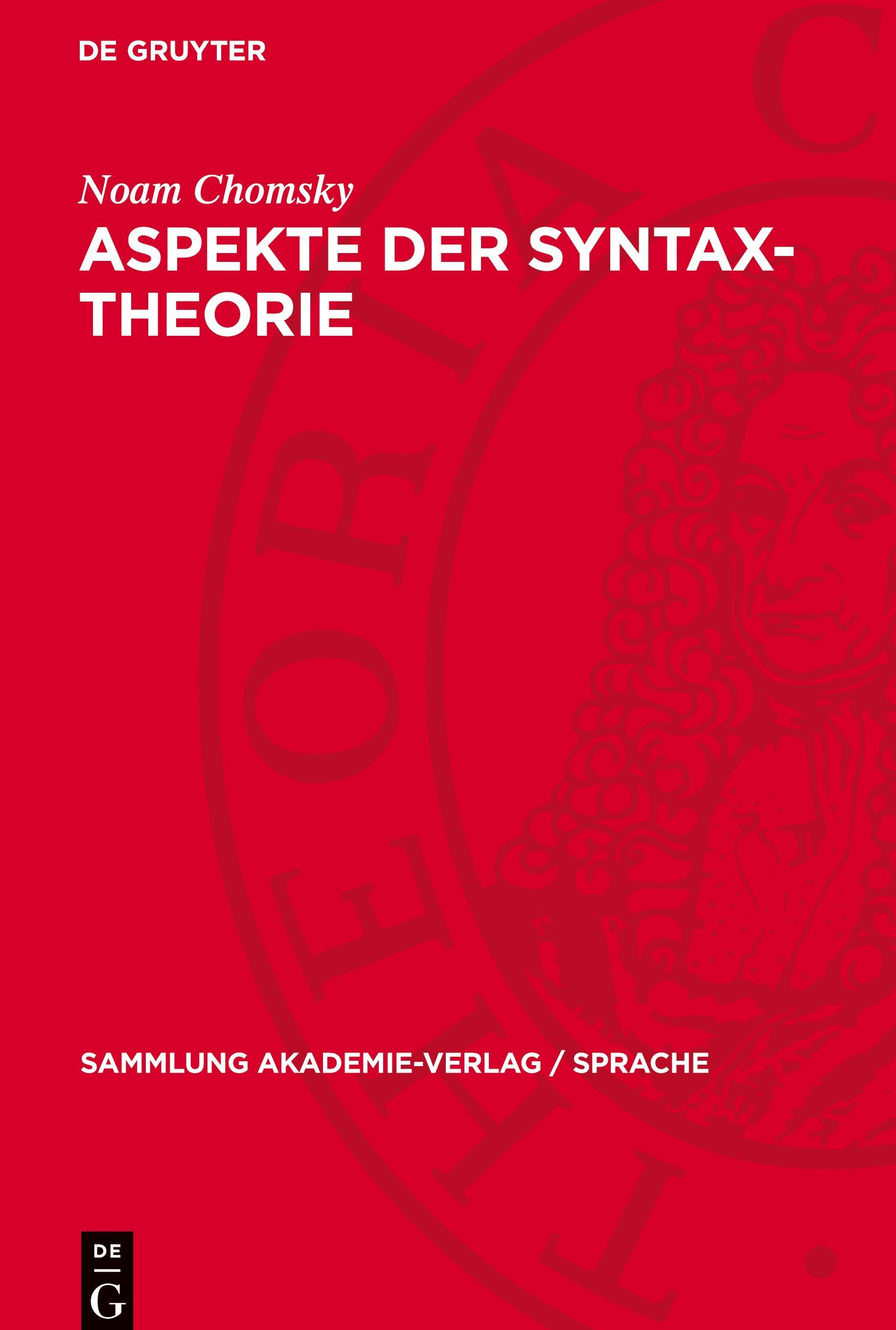De Gruyter Aspekte der Syntax-Theorie