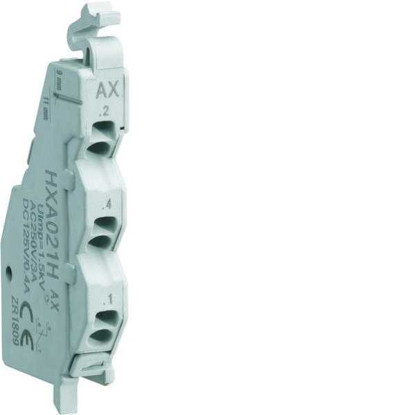 HAGER Hilfsschalter für Baugröße Wechslerkontakt 250V AC (x/P160-x/P250-x/P630) HXA021H