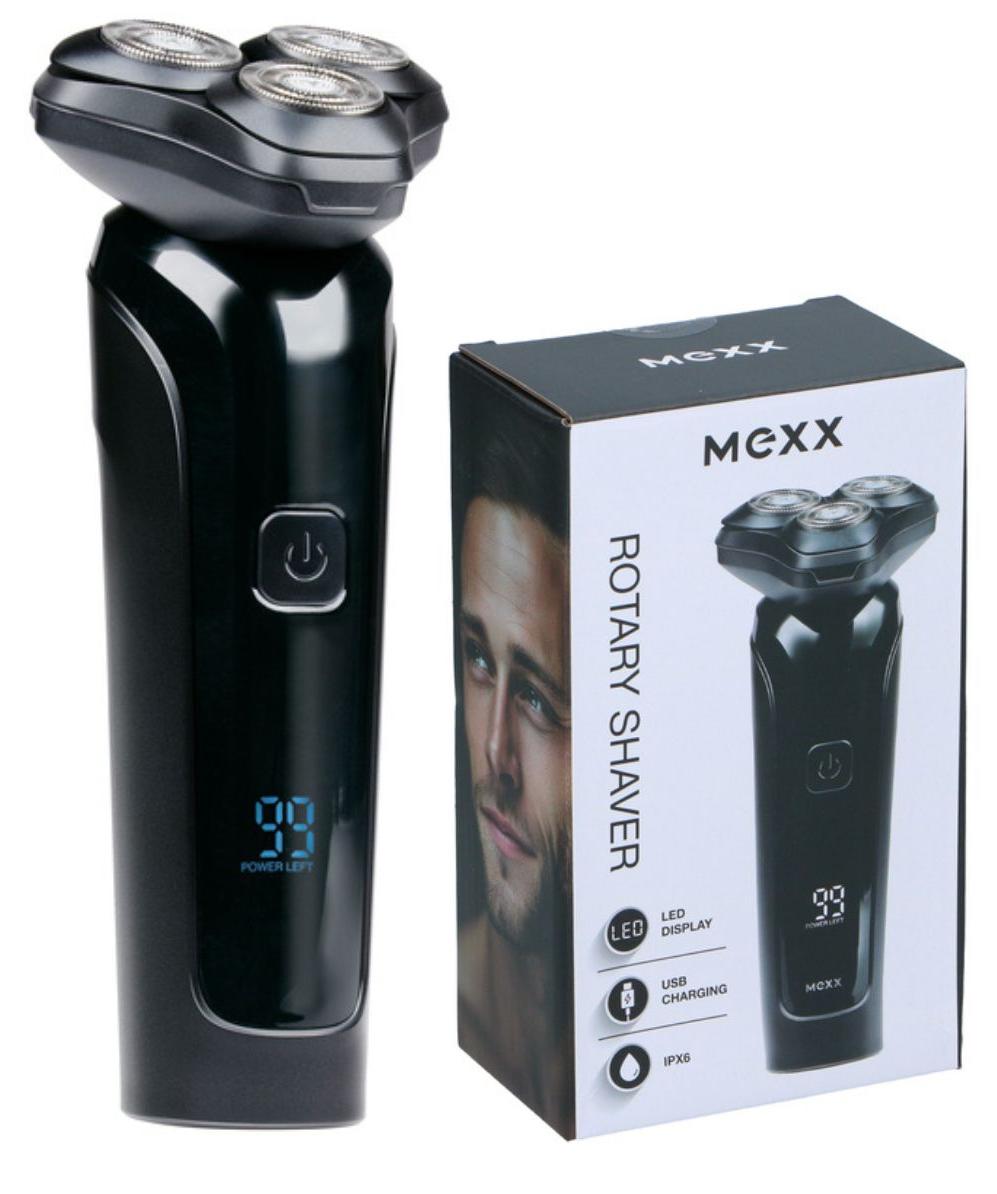 Mexx Shaver Men Electric - Zastrihávač vlasov so zastrihávačom fúzov - USB-C - 150 min. prevádzky - Zastrihávač pre mužov - IPX6 - LED displej - Holiaci strojček na intímne partie a pleš