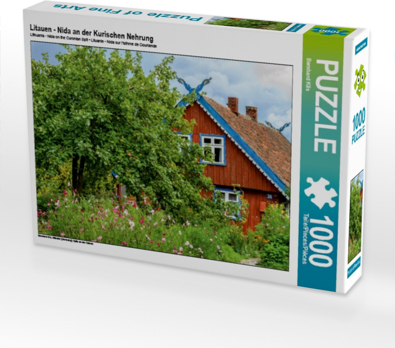 Calvendo Litauen - Nida an der Kurischen Nehrung 1000 Teile Puzzle quer 640x480mm, Kils Bernhard; 7425285