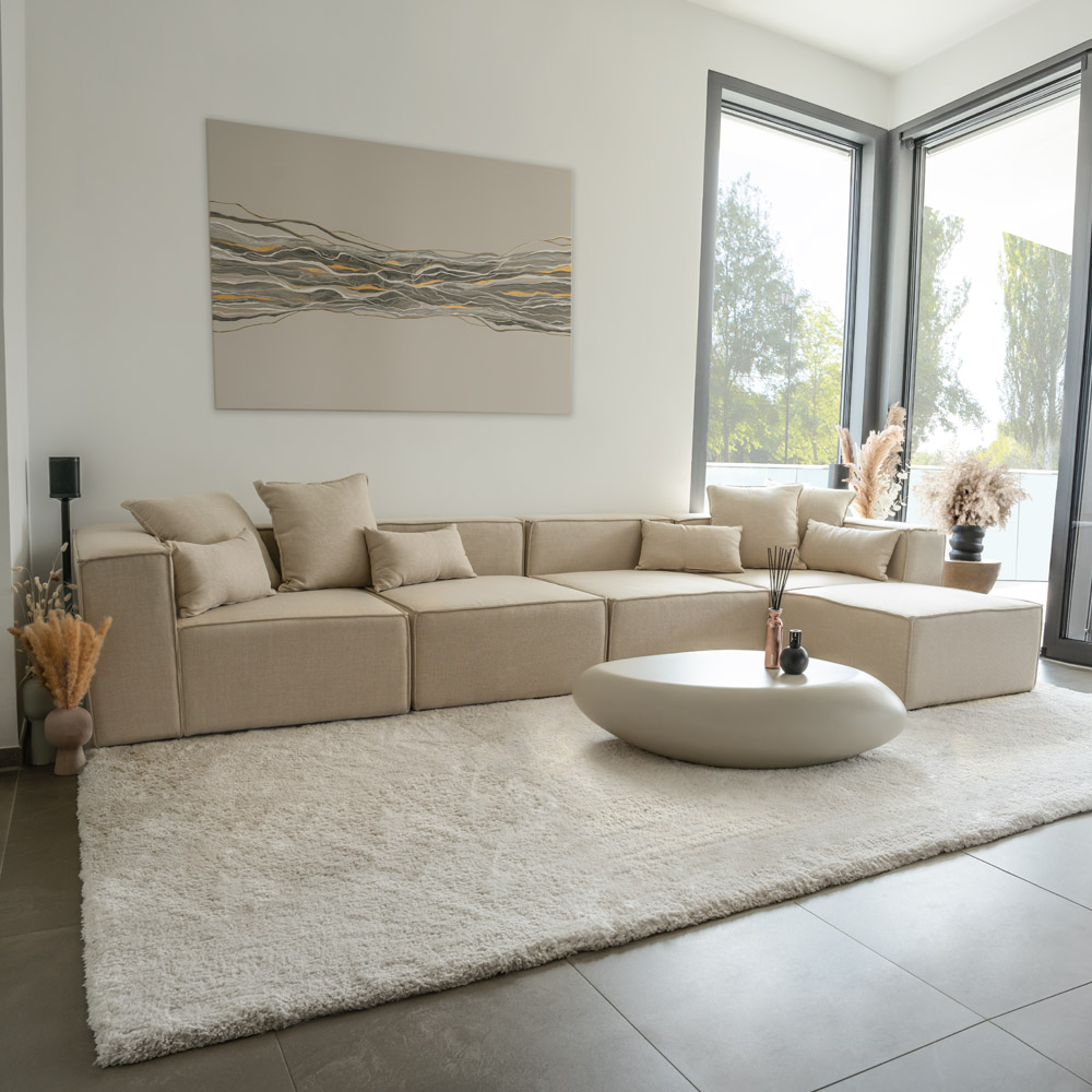 home deluxe - sofa verona wohnzimmer couch sofagarnitur modular