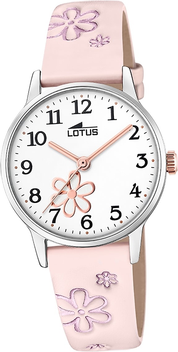 Lotus Leder Jugend Kinder Uhr Armbanduhr rosa Elegant Classic D2UL18863/2