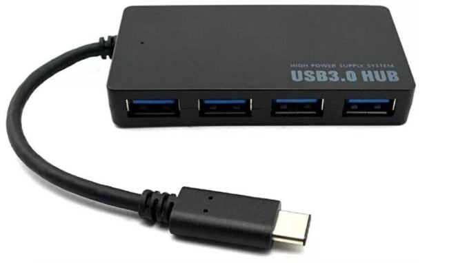 Usb-C Hub 4X Usb 3.0 Hub Replikátor Portu