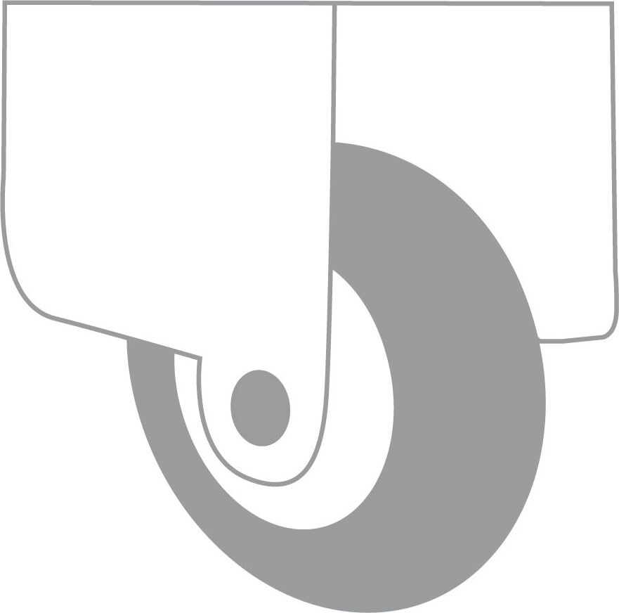 Tops Reisetasche mit Rollen faltbar als großer Trolley nutzbar, Sporttasche mit Leichtlauf Skaterrollen und Schultergurt 81cm 56-080854