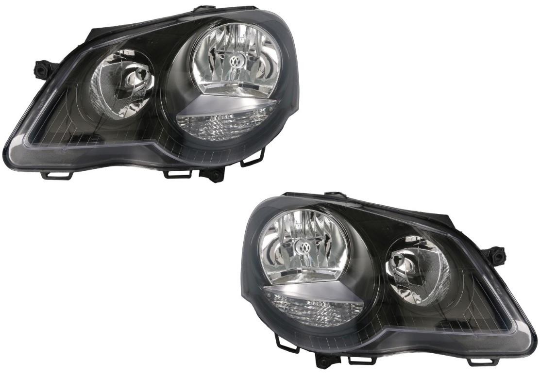 Tyc SET SCHEINWERFER Hauptscheinwerfer für VW POLO (9N3), 04.05-08.09
