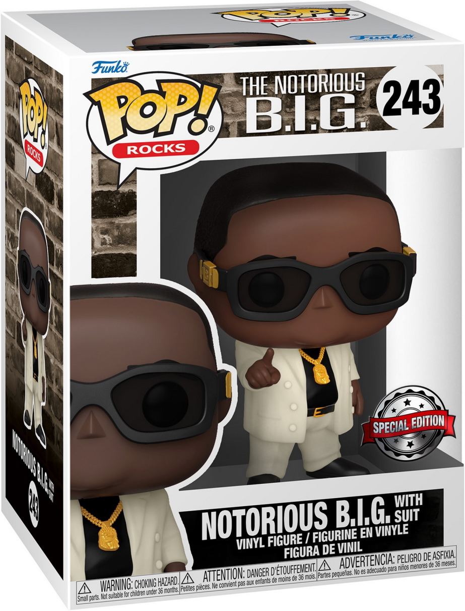 The Notorious B.I.G. - Notorious B.I.G. with Suit 243 Special Edition - Funko Pop! - Vinyl Figur