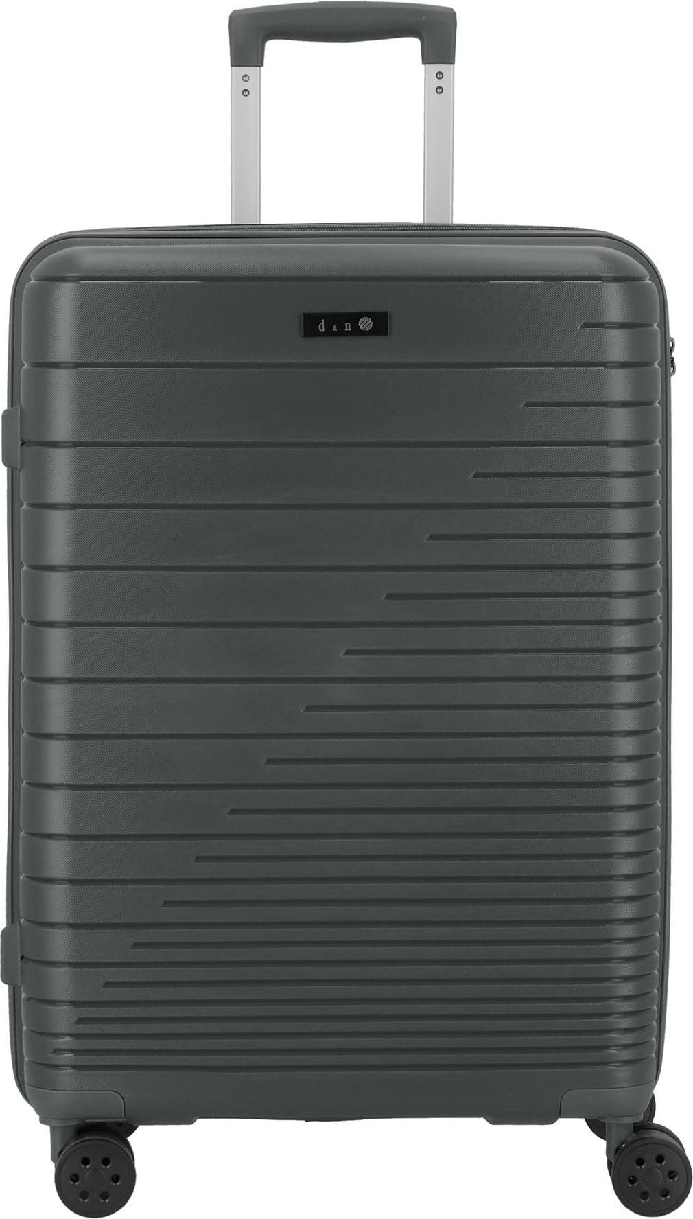 d & n lederwaren d&n Travel Line 4600 4 Rollen Trolley M 65 cm 4660-13