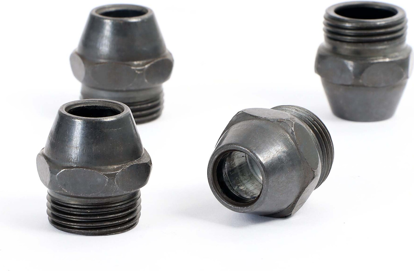 Wiltec Ersatzdüsen 4er Set für Verputzmaschine, 8 mm Düse für Putzmaschine, gleichmäßiges Verputzen mit Verputzpistole, hochwertige Düsen Ersatzteil 65039