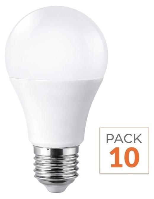 Silamp 10er-Pack – E27-LED-Glühbirne 8,5 W A60 – Tageslichtweiß 4000 K – 5500 K P-E27-0464-8.5W_CW