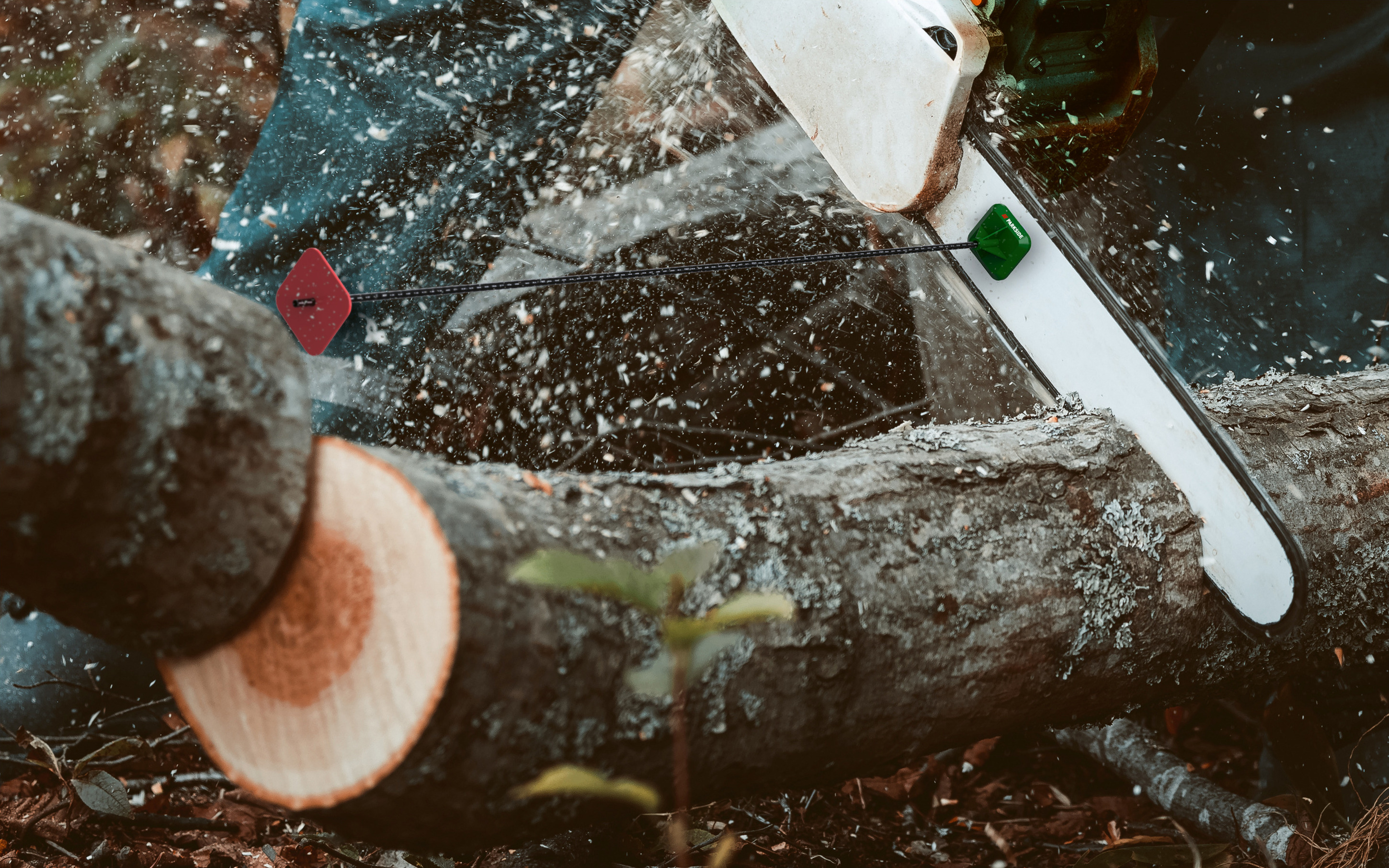 PARKSIDE® Kettenschärfer 2-Teilig / Ablänghilfe (Ablänghilfe)