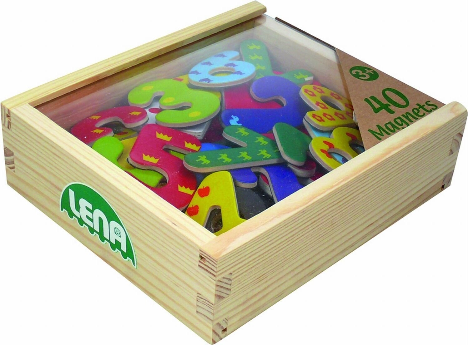 Lena, Holz Magnet Zahlen 63352