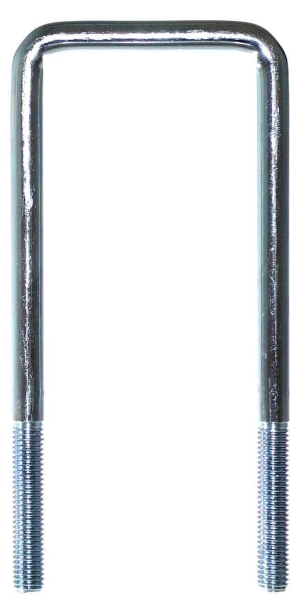 Markenlos 1x M10 U-Bügel 63mm breit Bügelschraube 160mm lang Gewindebügel Bügelschelle Zurrbügel Deichselbox Neu