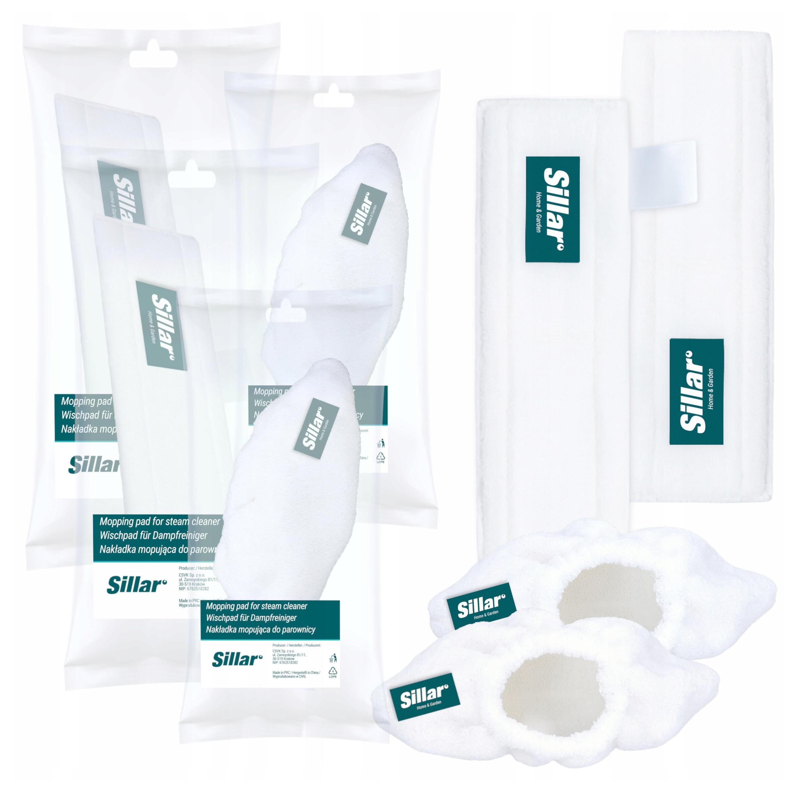 6 Mikrofaser-Pads Für Dampfreiniger – Ersatz-Bodentücher Passend Für SC1–SC5, Waschbar & Langlebig