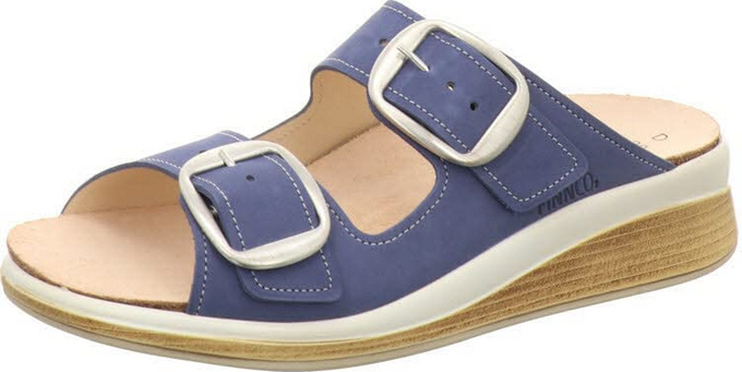 Finn Comfort Finn Comfort modrá muľa