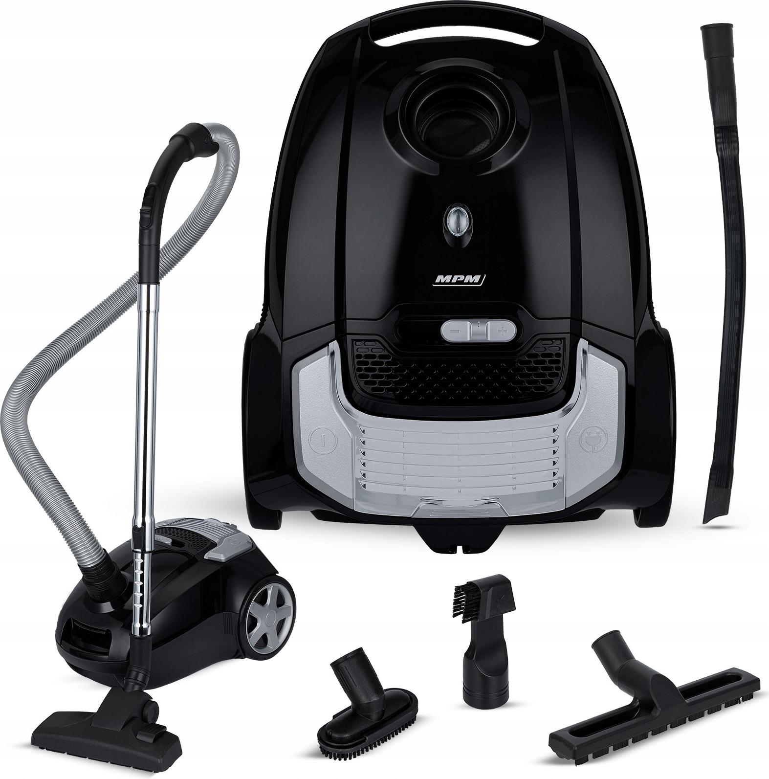 Staubsauger Mit Beutel Mpm Mod-54 850W 3.5L Hepa-Filter Und Haushaltsschnur-Aufroller